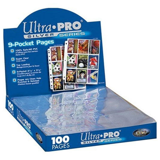 Ultra Pro - 9 Pocket A4 - Silver Series x100