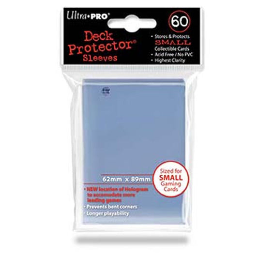 Ultra Pro - 60 Deck Protectors (SMALL) - Clear