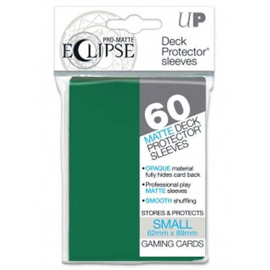 Ultra Pro - Small Sleeves - PRO-Matte Eclipse - Forest Green - (60 Sleeves)