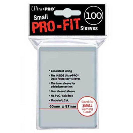 Ultra Pro - Small Sleeves - Pro-Fit - (100 Sleeves)