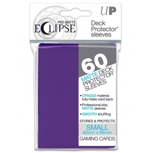 Ultra Pro - Small Sleeves - PRO-Matte Eclipse - Royal Purple - (60 Sleeves)