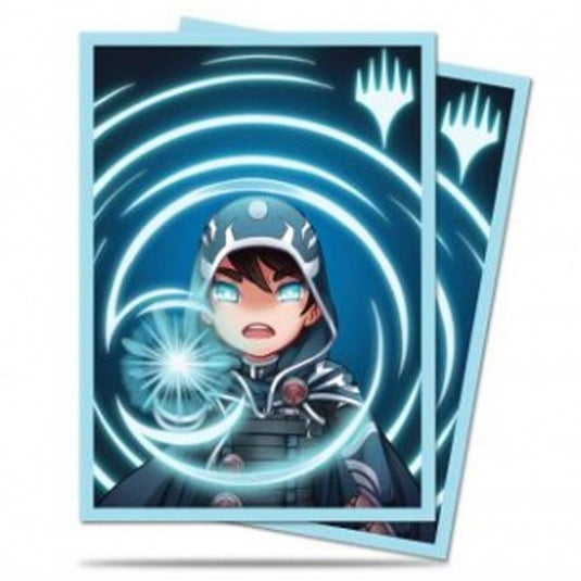 Ultra Pro - Standard Deck Protector - Chibi Collection Jace - Mystic for Magic - (100 Sleeves)