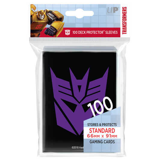 Ultra Pro - Transformers - Decepticons Deck Protectors (100 Sleeves)