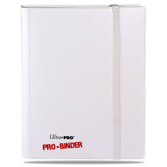 UP - Pro-Binder - 9-Pocket Portfolio - White on White