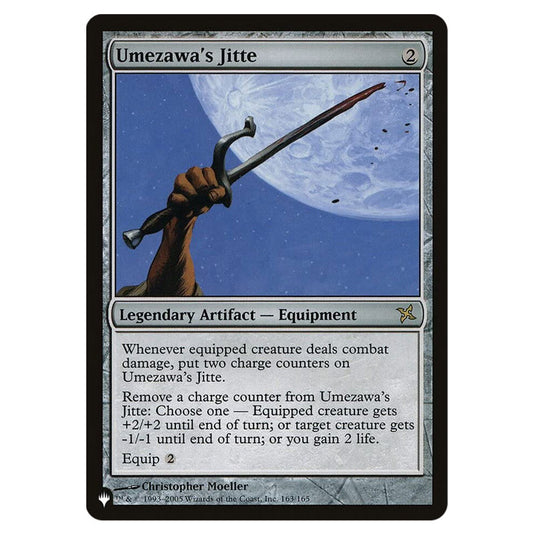 Magic The Gathering - The List - Umezawa's Jitte