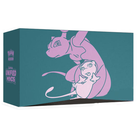Pokemon - Unified Minds - Empty Elite Trainer - Storage Box (Mew & Mewtwo)