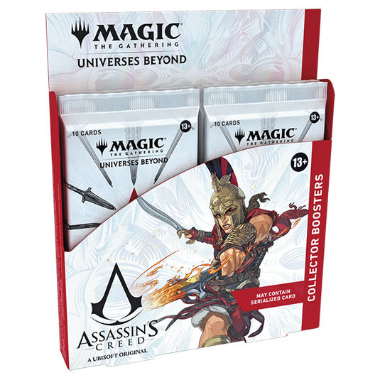 Magic The Gathering - Universes Beyond - Assassin's Creed - Collector Booster Box (12 Packs)