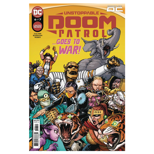 Unstoppable Doom Patrol - Issue 6 (Of 7) Cover A Chris Burnham