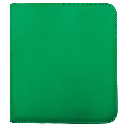 Ultra Pro - 12-Pocket Zippered PRO-Binder - Green