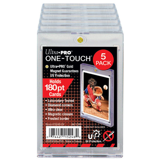 Ultra Pro - 180PT UV ONE-TOUCH Magnetic Holder - 5 Pack