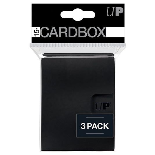 Ultra Pro - Card Box PRO 15+ - 3-pack - Black