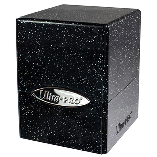 Ultra Pro - Deck Box - Satin Cube - Glitter Black