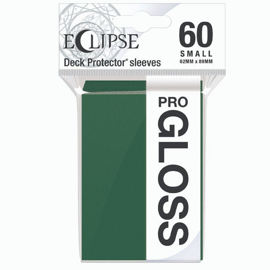 Ultra Pro - Small Sleeves - Gloss Eclipse - Forest Green (60 Sleeves)