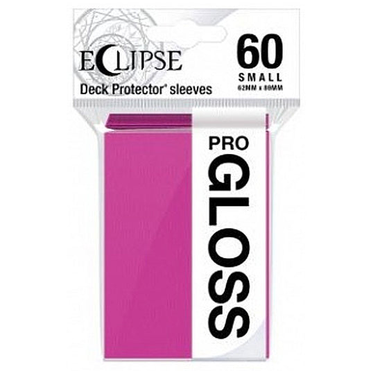 Ultra Pro - Small Sleeves - Gloss Eclipse - Hot Pink (60 Sleeves)