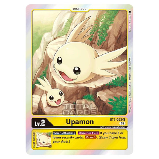 Digimon Card Game - RB-01: Resurgence Booster - Upamon - (Alternative Art) - BT3-003a