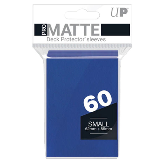 Ultra Pro - Deck Protectors - Small Matte - Blue (60 Sleeves)