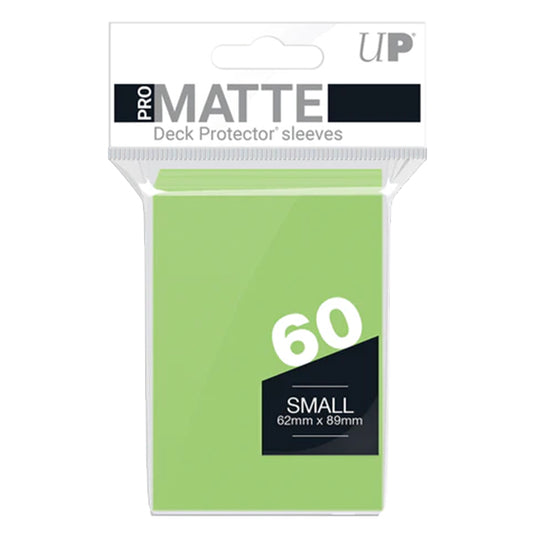 Ultra Pro - Deck Protectors - Small Matte - Lime Green (60 Sleeves)