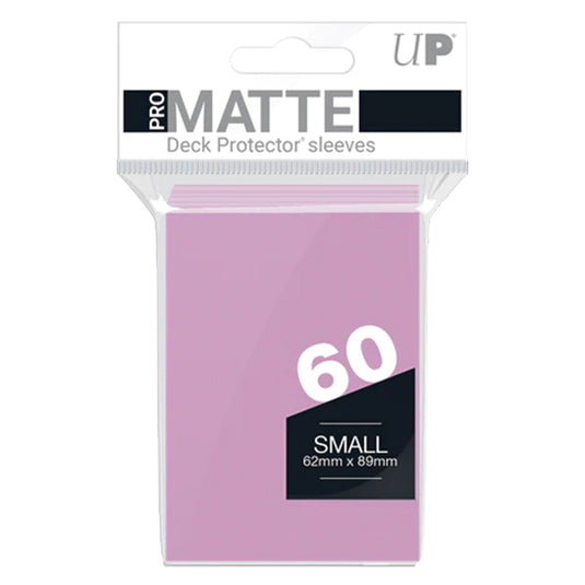 Ultra Pro - Deck Protectors - Small Matte - Pink (60 Sleeves)