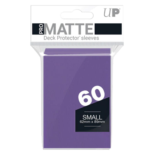 Ultra Pro - Deck Protectors - Small Matte - Purple (60 Sleeves)