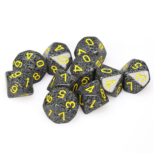 Chessex - Speckled Polyhedral D10 10-Dice Blocks - Urban Camo