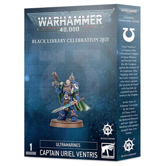 Warhammer 40,000 - Space Marines - Captain Uriel Ventris