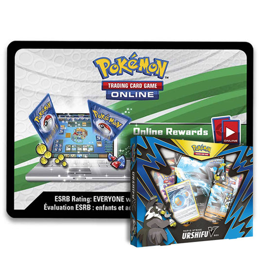 Pokemon - Rapid Strike Urshifu V Box - Online Code Card