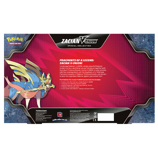 Pokemon - Zacian - V-UNION Special Collection Box