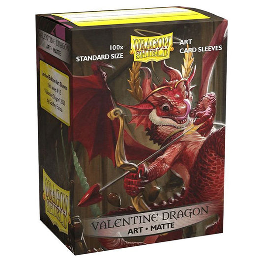 Dragon Shield - Matte Art Sleeves - Valentine 2020 Dragon (100 Sleeves)