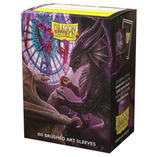 Dragon Shield Brushed Art Sleeves - Valentine Dragon 2022 (100 Sleeves)