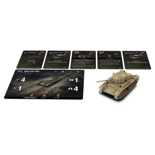 World of Tanks Miniatures Game - British  Expansion - Valentine