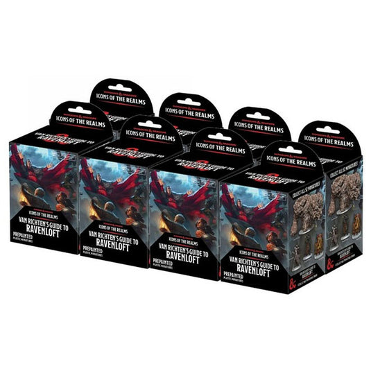 Dungeons & Dragons - Icons of the Realms Miniatures - Van Richten's Guide to Ravenloft - 8ct Brick