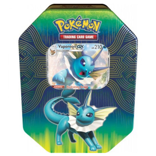 Pokemon - Elemental Power - Vaporeon-GX Tin