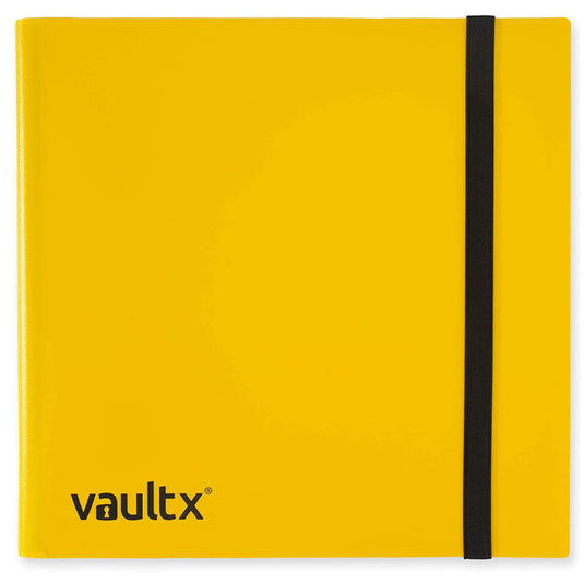 Vault X - 12-Pocket - Strap Binder - Yellow