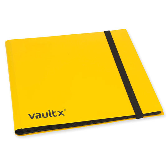 Vault X - 12-Pocket - Strap Binder - Yellow