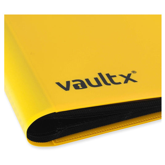Vault X - 12-Pocket - Strap Binder - Yellow