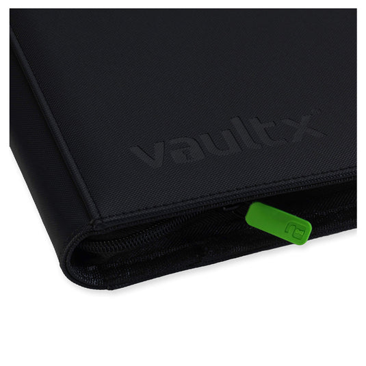 Vault X - 12-Pocket Exo-TecÂ® - Zip Binder - Black