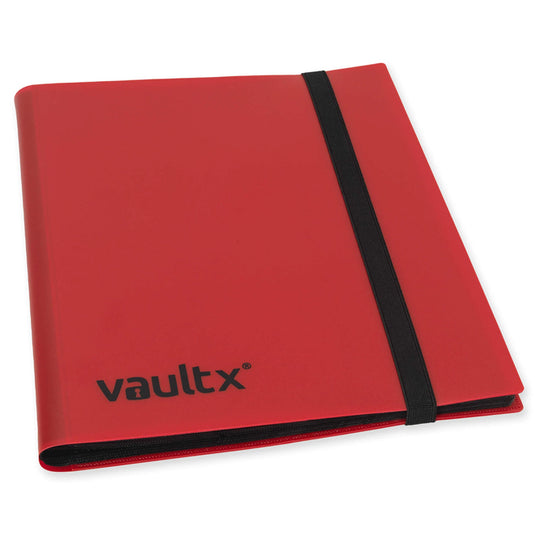 Vault X - 9-Pocket - Strap Binder - Red