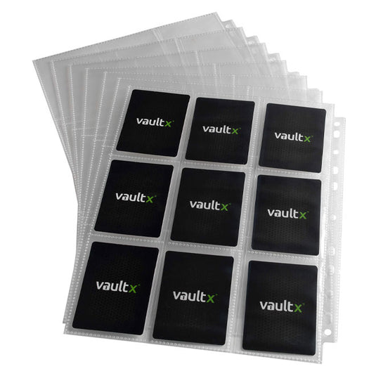Vault X - 9-Pocket Sideloaders (50 Pages) - Black