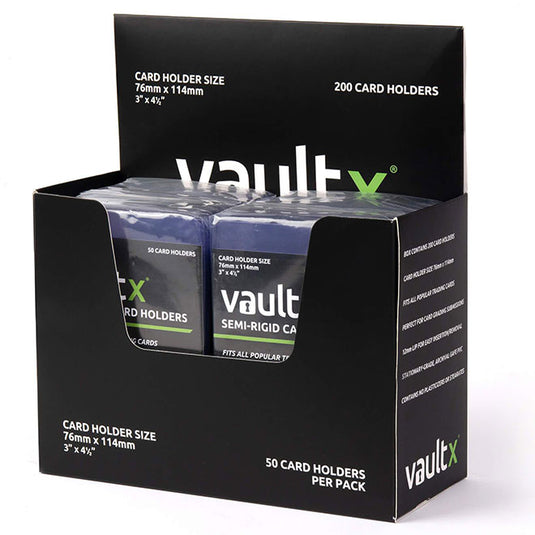 Vault X - Semi-Rigid Card Holders Slim (200)