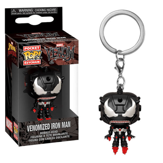 Funko POP! - Marvel Max Venom - Iron Man - Keyring