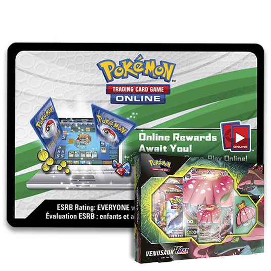 Pokemon - Venusaur VMAX Battle Box - Online Code Card