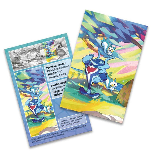 Pokemon - Vibrant Paldea - Mini Tin - Palafin - Art Card