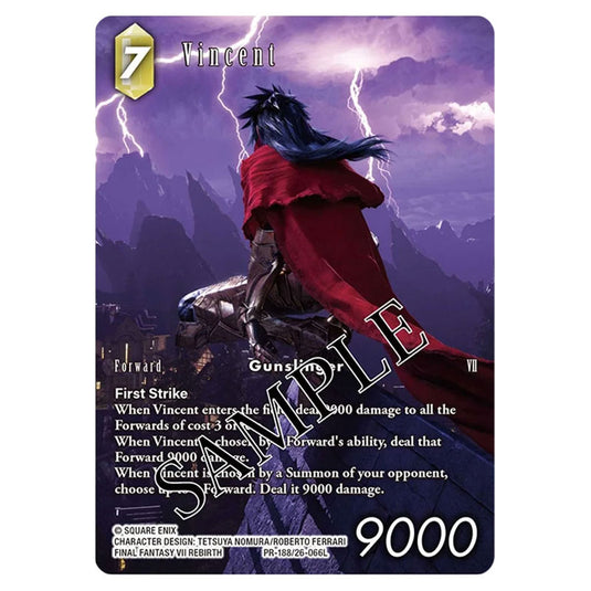 Final Fantasy - Gunslinger in the Abyss - Vincent - PR-188/26-066L