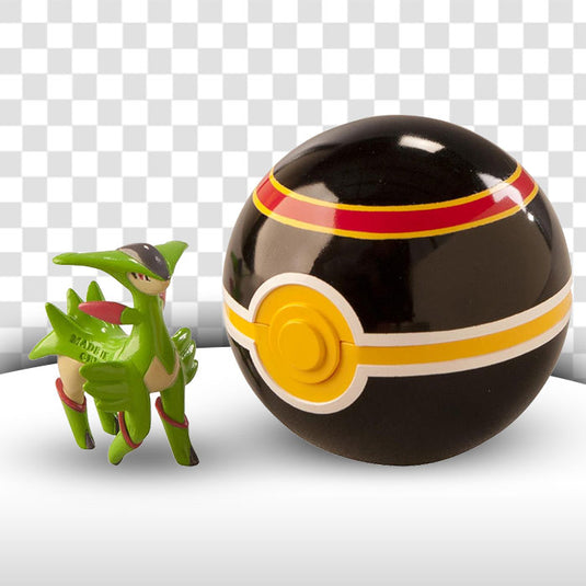 Pokemon - Clip 'n' Carry Pokeball - Virizion + Luxury Ball