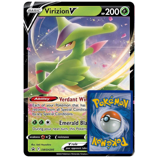 Pokemon - Virizion V - Oversized Promo Card (SWSH295)