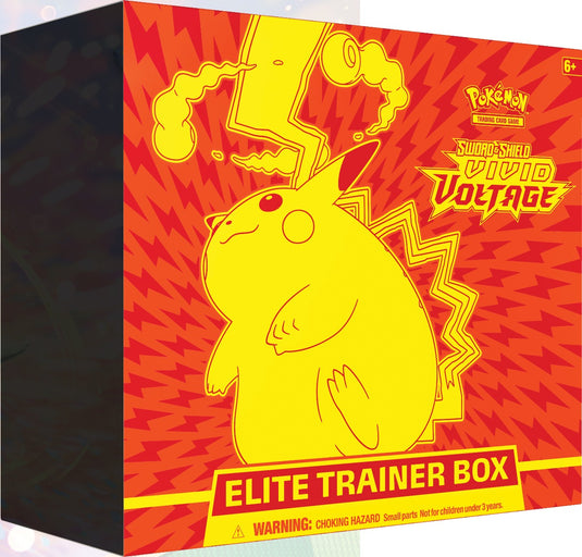 Pokemon - Sword & Shield - Vivid Voltage - Elite Trainer Box - Outer Sleeve