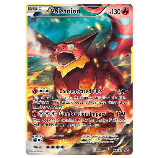 Pokemon - XY - XY Black Star Promos - Volcanion - XY185