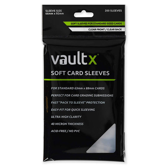 Vault X - Soft Card Sleeves (200 Sleeves)