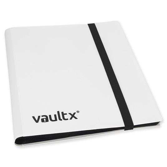 Vault X - 9-Pocket - Strap Binder - White