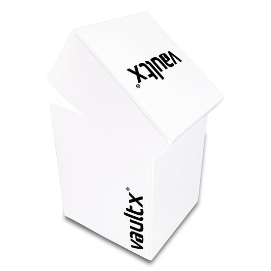 Vault X - Large Deck Box w/ 150 Card Sleeves - White